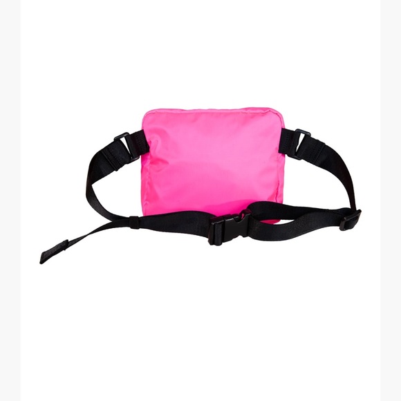Lola Neon Hippie Festival Fanny Pack Hot Pink - Picture 3 of 6